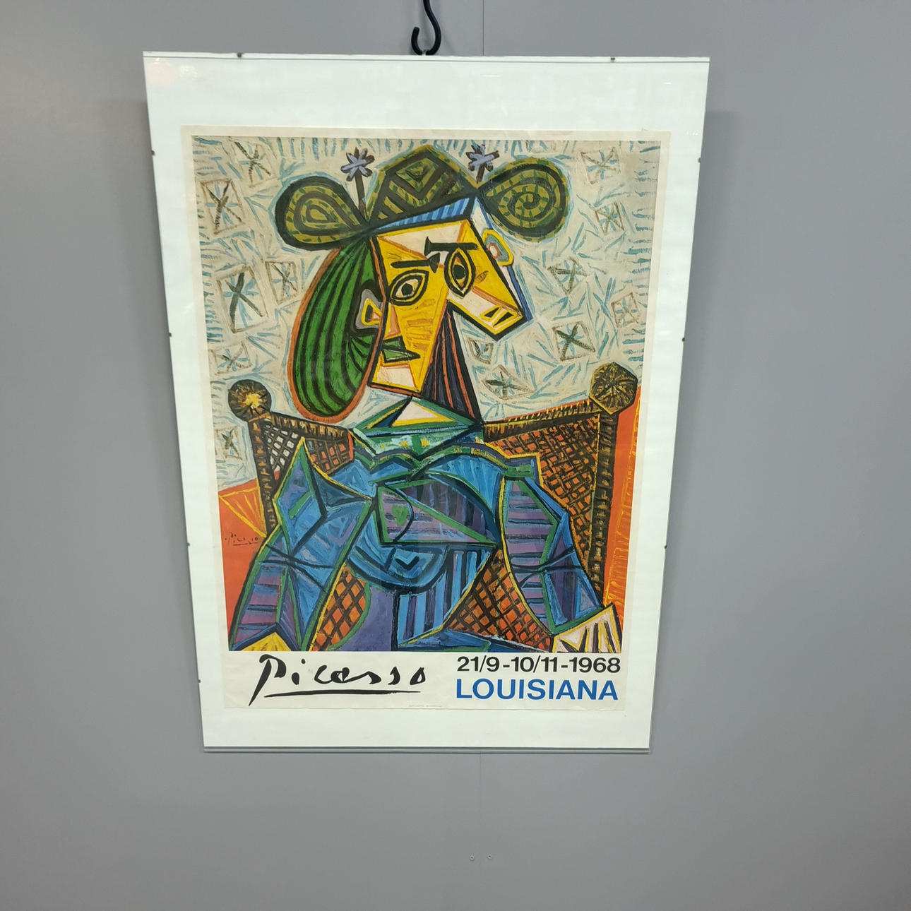 USTÄLLNINGSAFFISCH, PICASSO LOUISIANA.