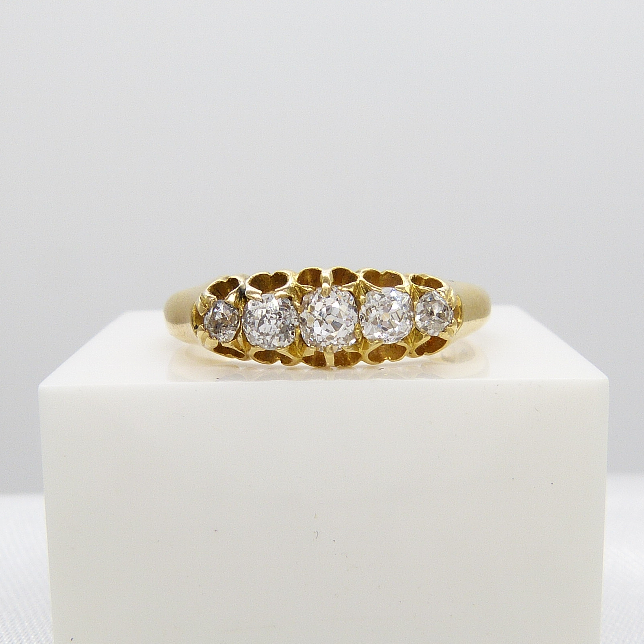 ANTIK DIAMANT 5-stensring.