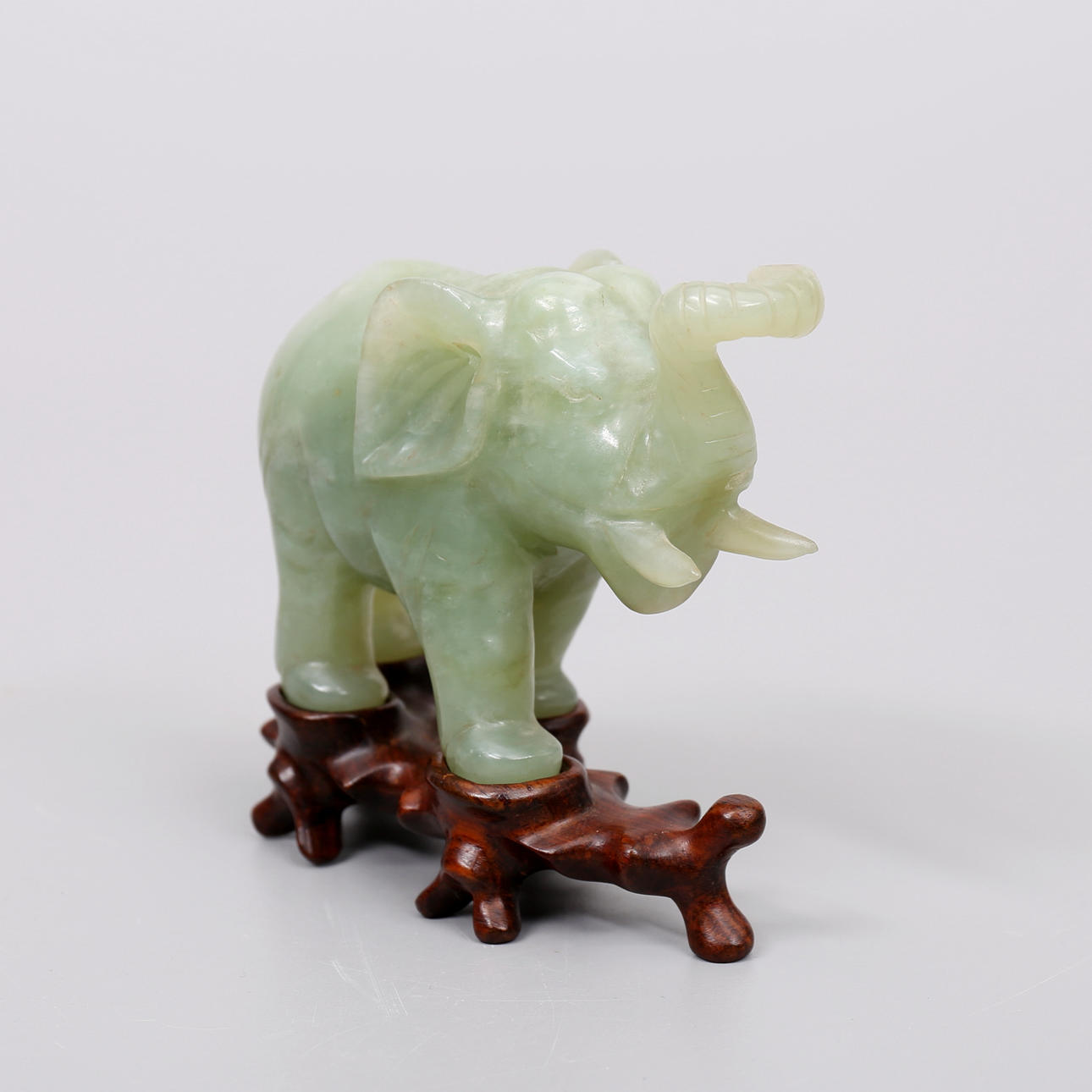 FIGURA, elefante, jade, China.