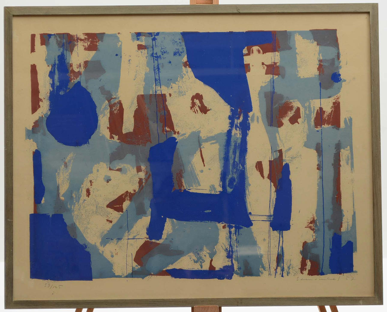 JAN STENVINKEL. Composition. Lithograph.