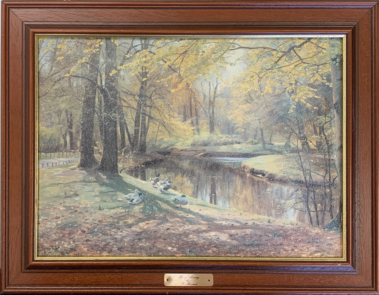 F. MONSTEAD. SPRING MORNING PRINT.