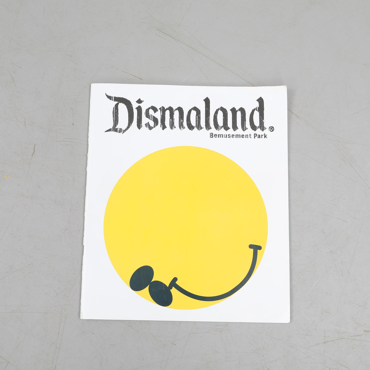 BANKSY, catalogue, Dismaland Park Programme, 2015.