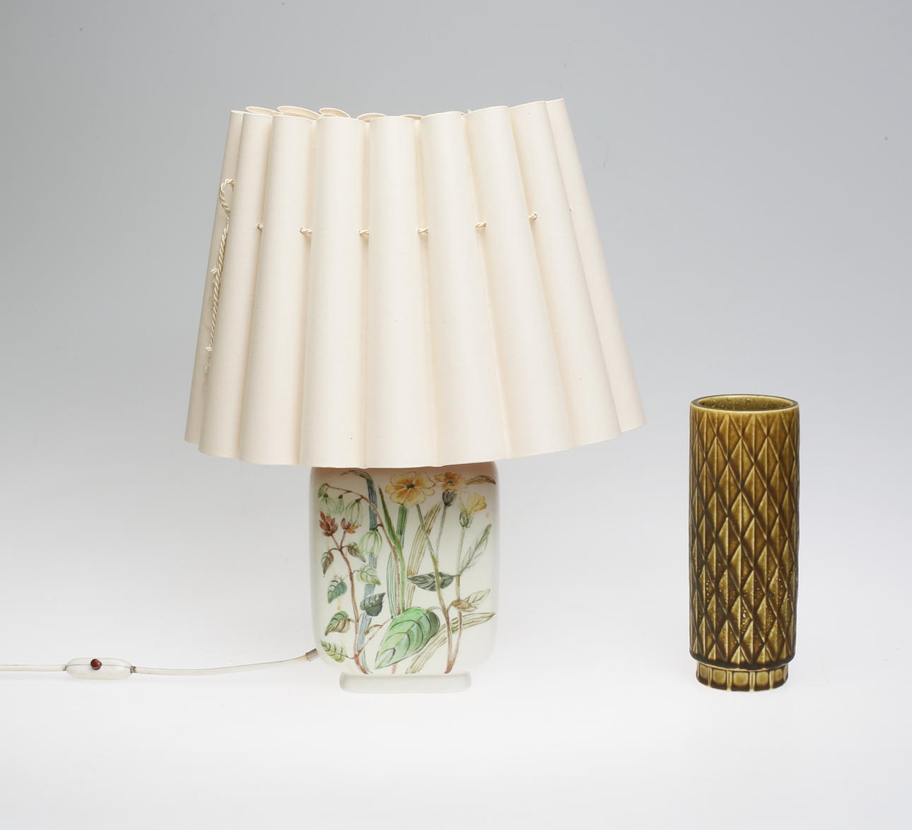 LAMPA samt VAS, Rörstrand.