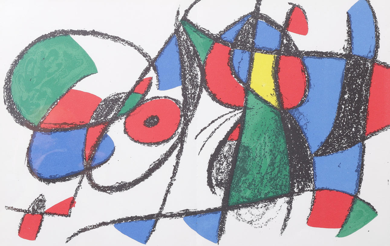 JOAN MIRÓ. Litografi fra DLM.