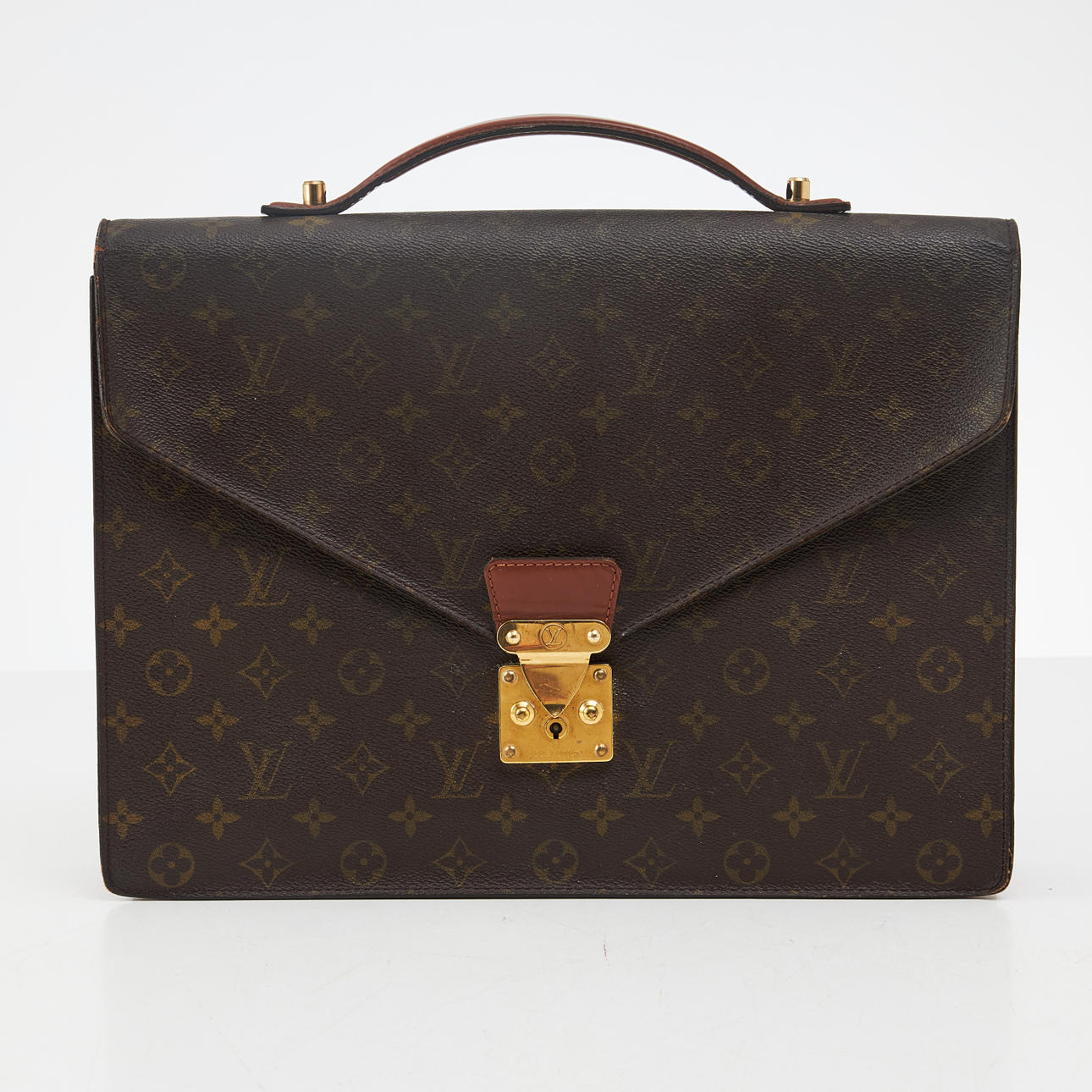 LOUIS VUITTON, "Porte Documents Bandouliere", Mappe/Portfolio.