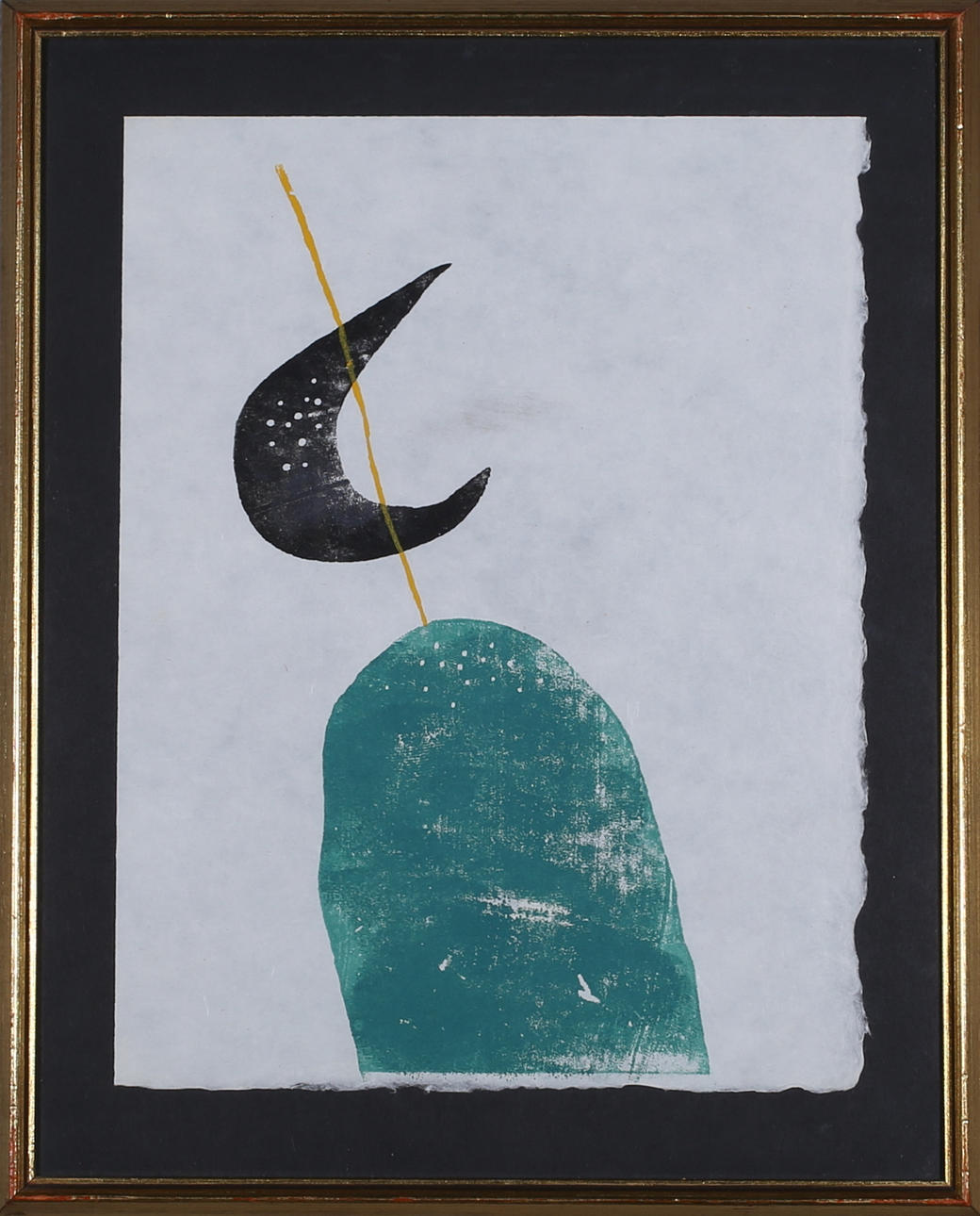 JOAN MIRÓ. Färglitografi på japanpapper, 3 st.