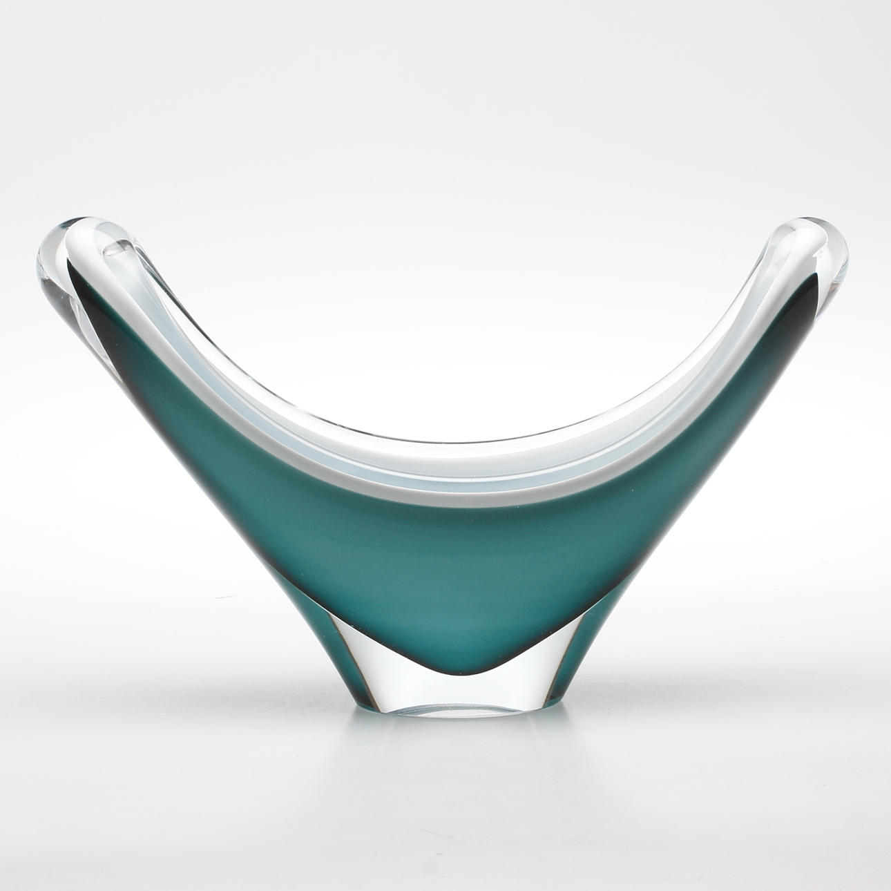 SKÅL, glas, "Coquille" Paul Kedelv, Flygsfors 1957.