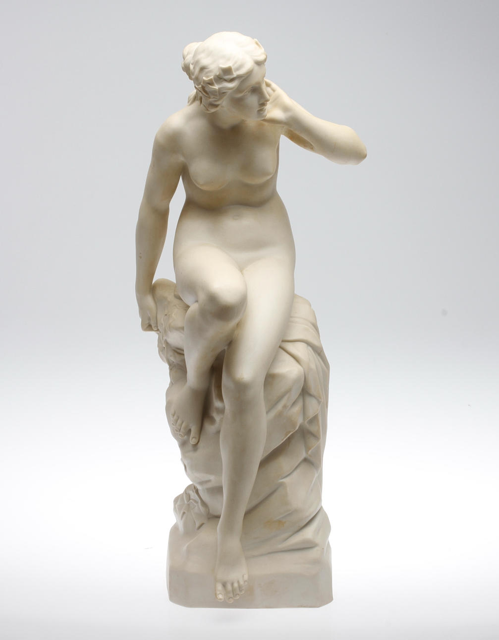 FIGURIN, parina, "Eko", Gustafsberg 1912, signerad i godset.