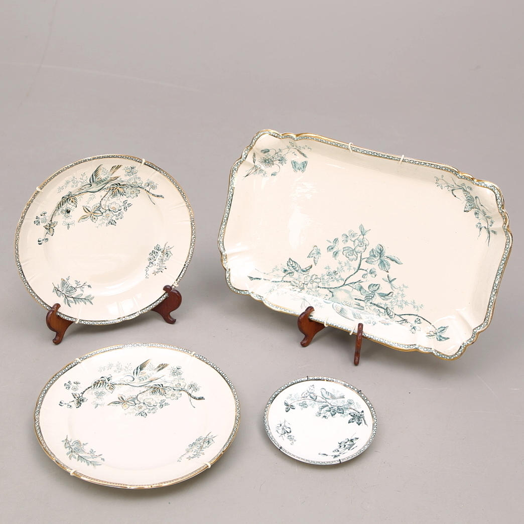 SERVISDELAR, 4 delar, Wexiö guld, Gustavsberg.