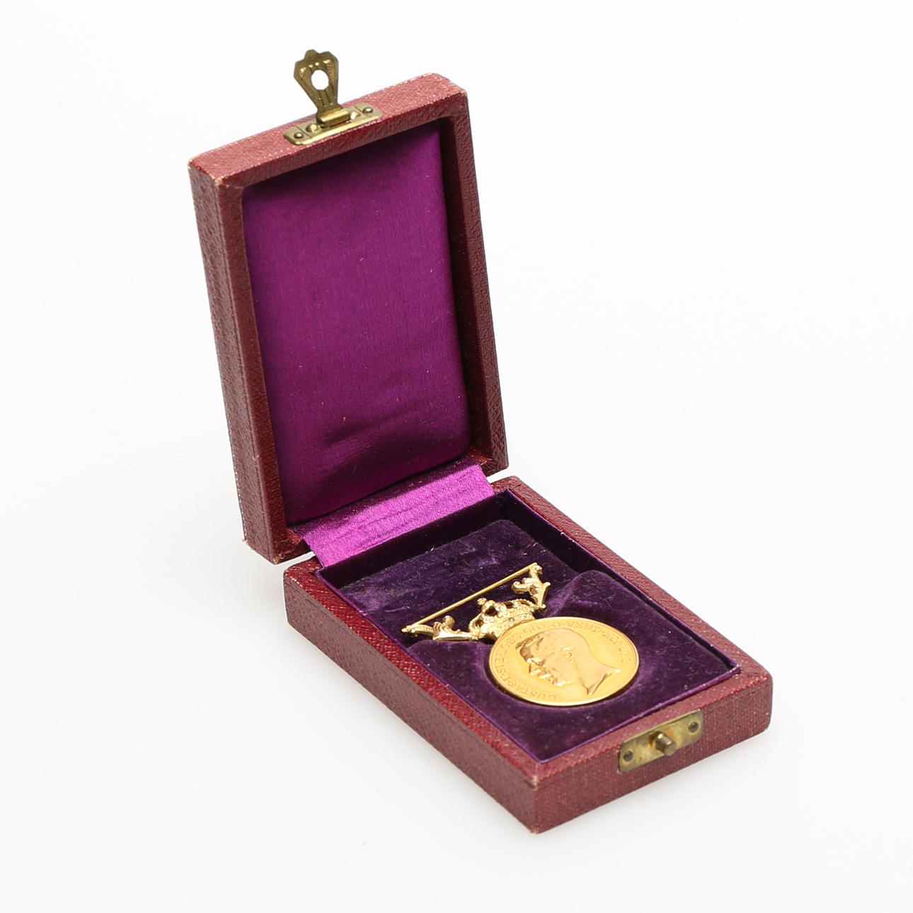 GULDMEDALJ, 23 karat, 12,5 gram.