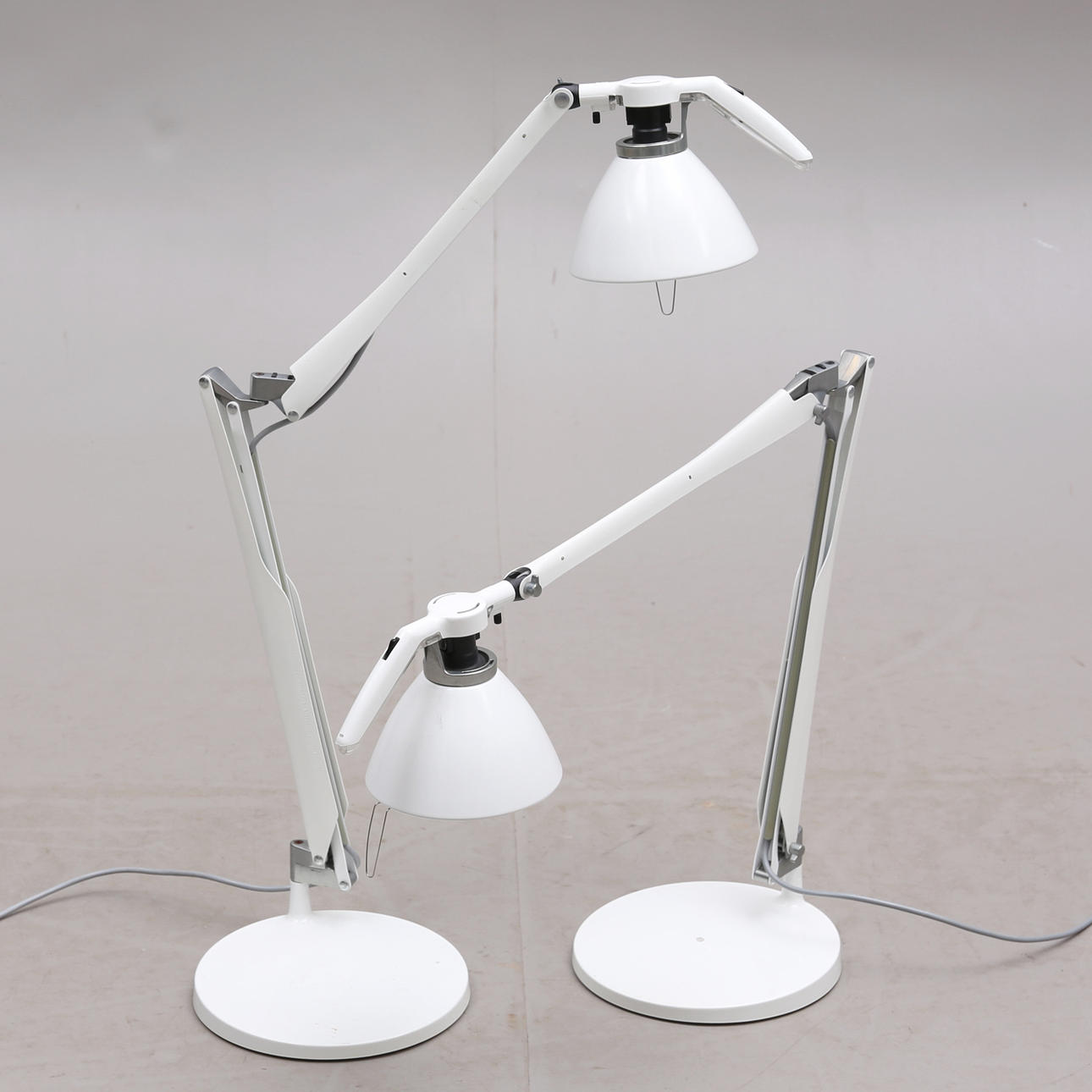 TABLE LAMPS, a pair, Paolo Rizzatto, Luceplan, Italy. Lighting & Lamps ...