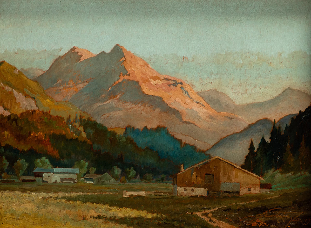 JULIUS SCHUSTALA (1889-?). From the Gail Valley.