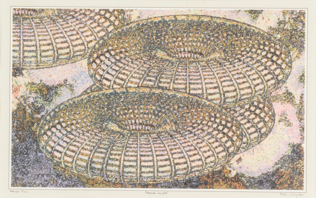 BECK O JUNG. Computer ink plot.