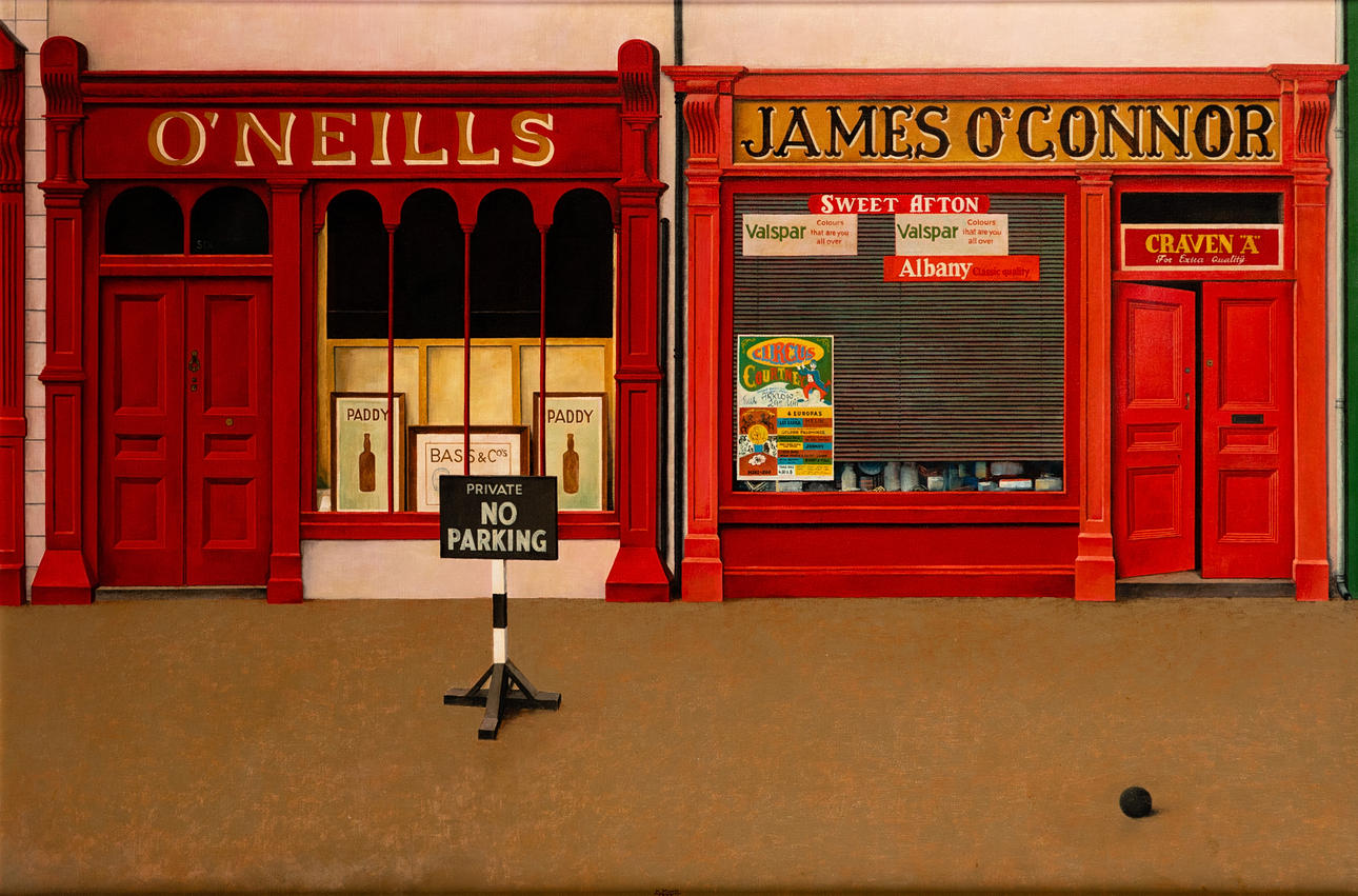 KLAUS MORITZ (1930-2016). Sunday in Dublin.