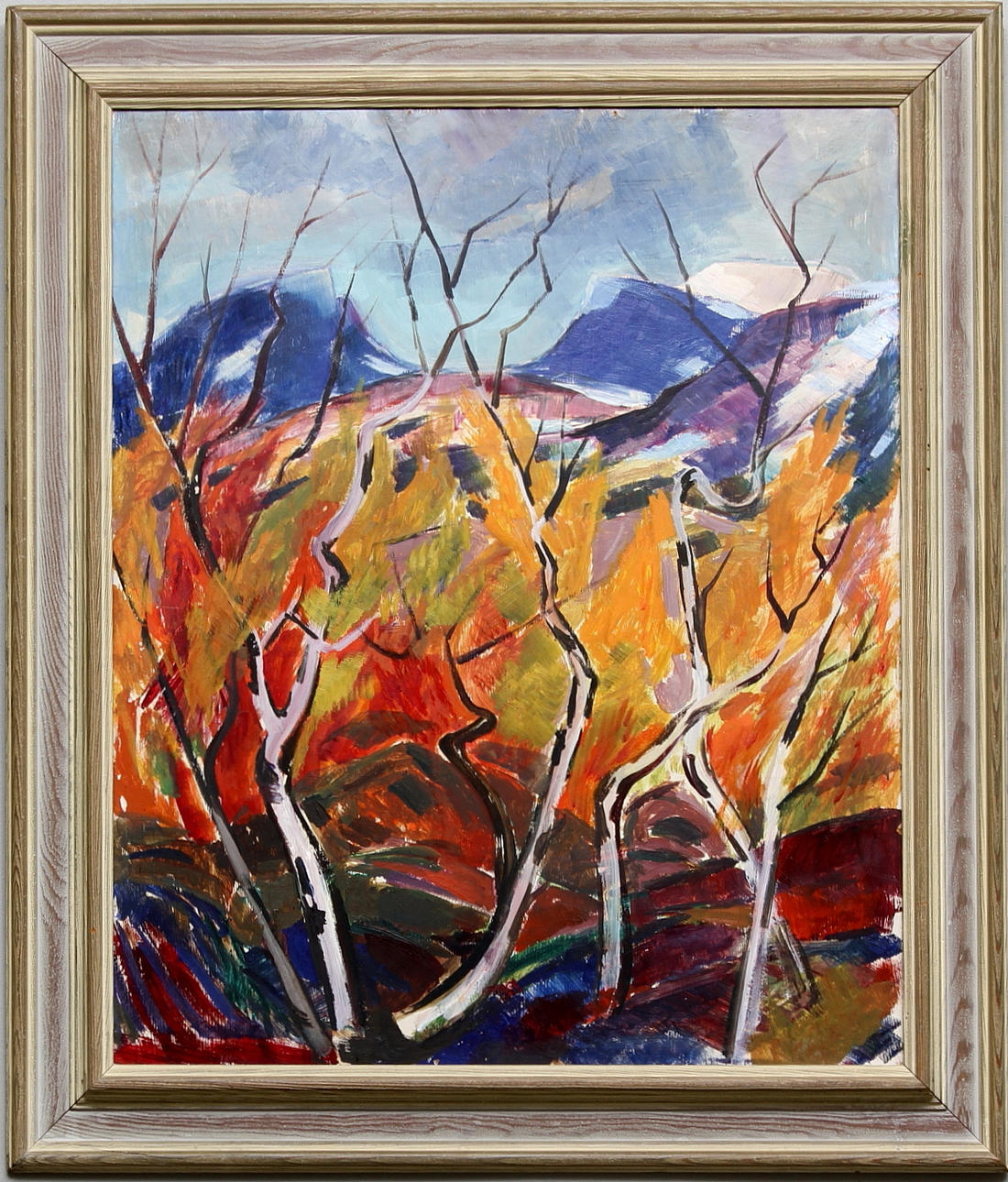 KJELL LEANDER-ENGSTRÖM. TILLSKRIVEN. Olja på pannå, osignerad.