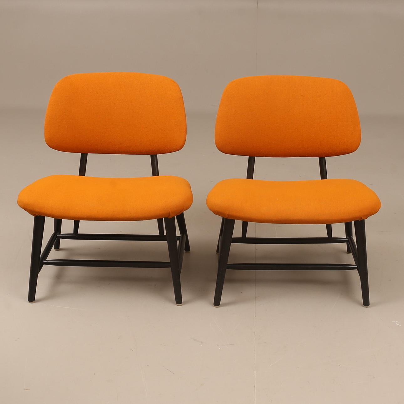 ALF  SVENSSON. Fåtöljer, 2 stycken, Te-Ve.