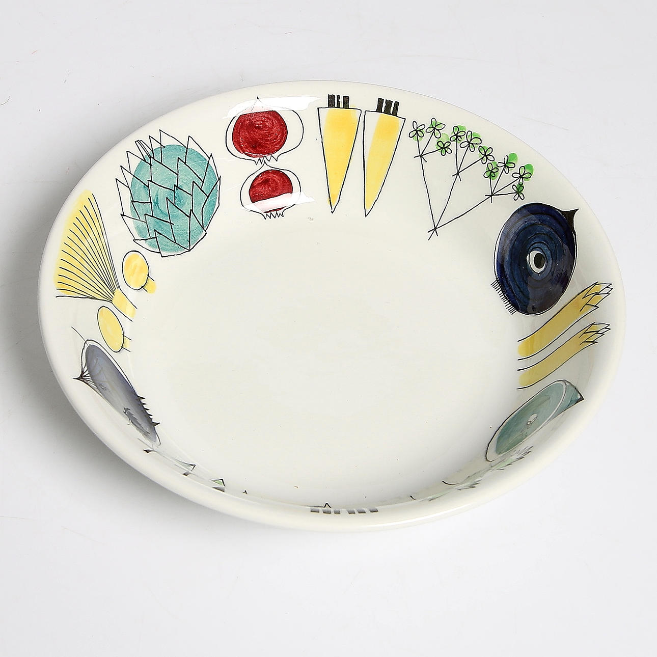 SKÅL, porslin, "Picknick", Marianne Westman, Rörstrand.