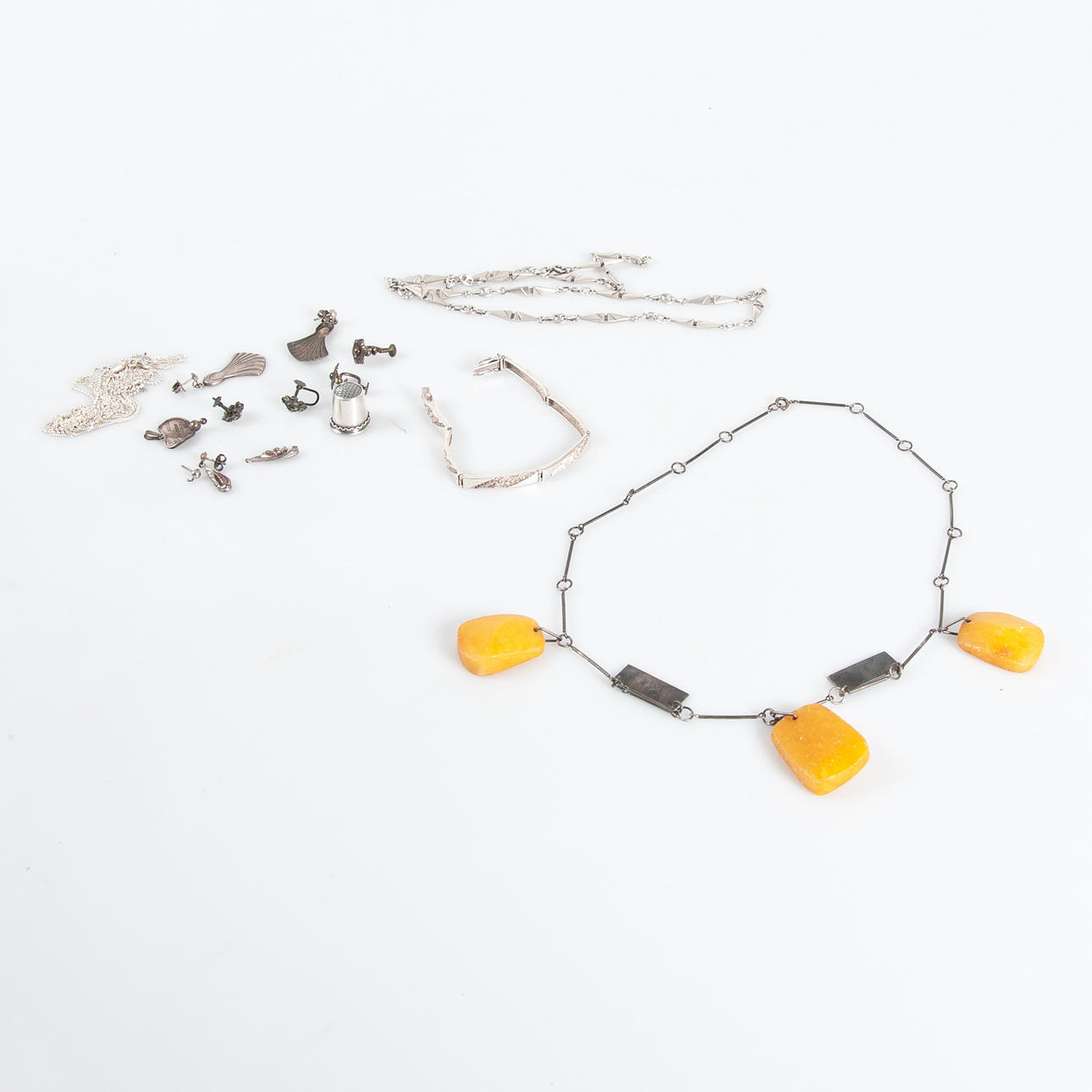 SCHMUCK. Silber, Ein Menge, 99g.