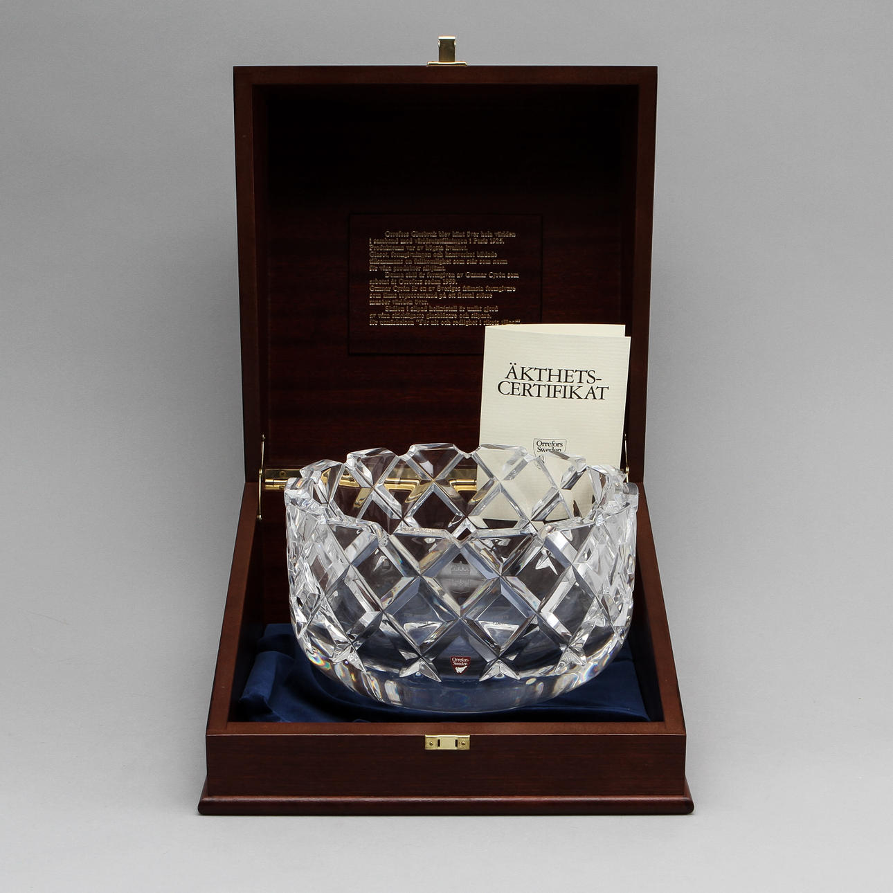 SKÅL, glas, "Sofiero", Gunnar Cyrén.