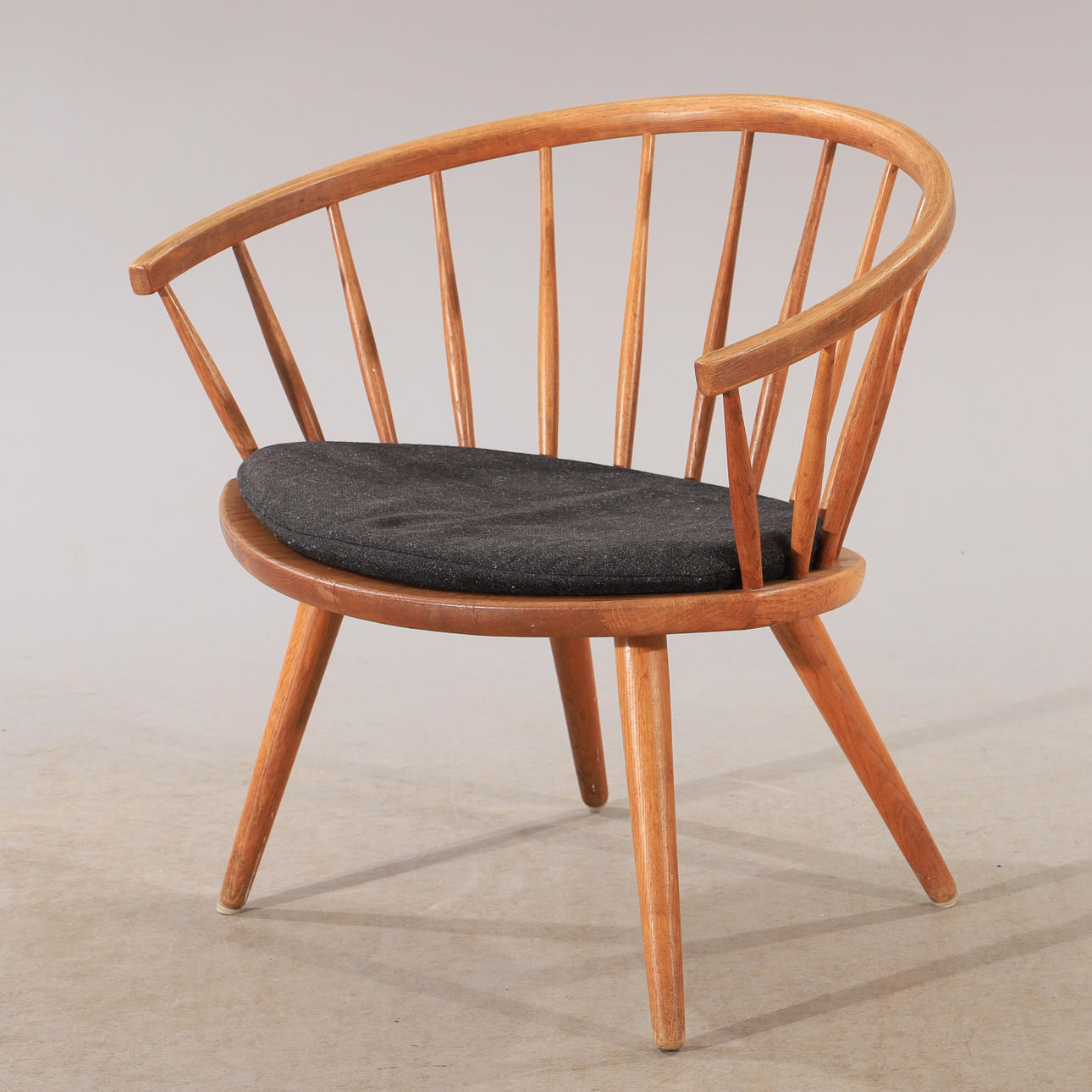 YNGVE EKSTRÖM. Chair, "Arka", oak.