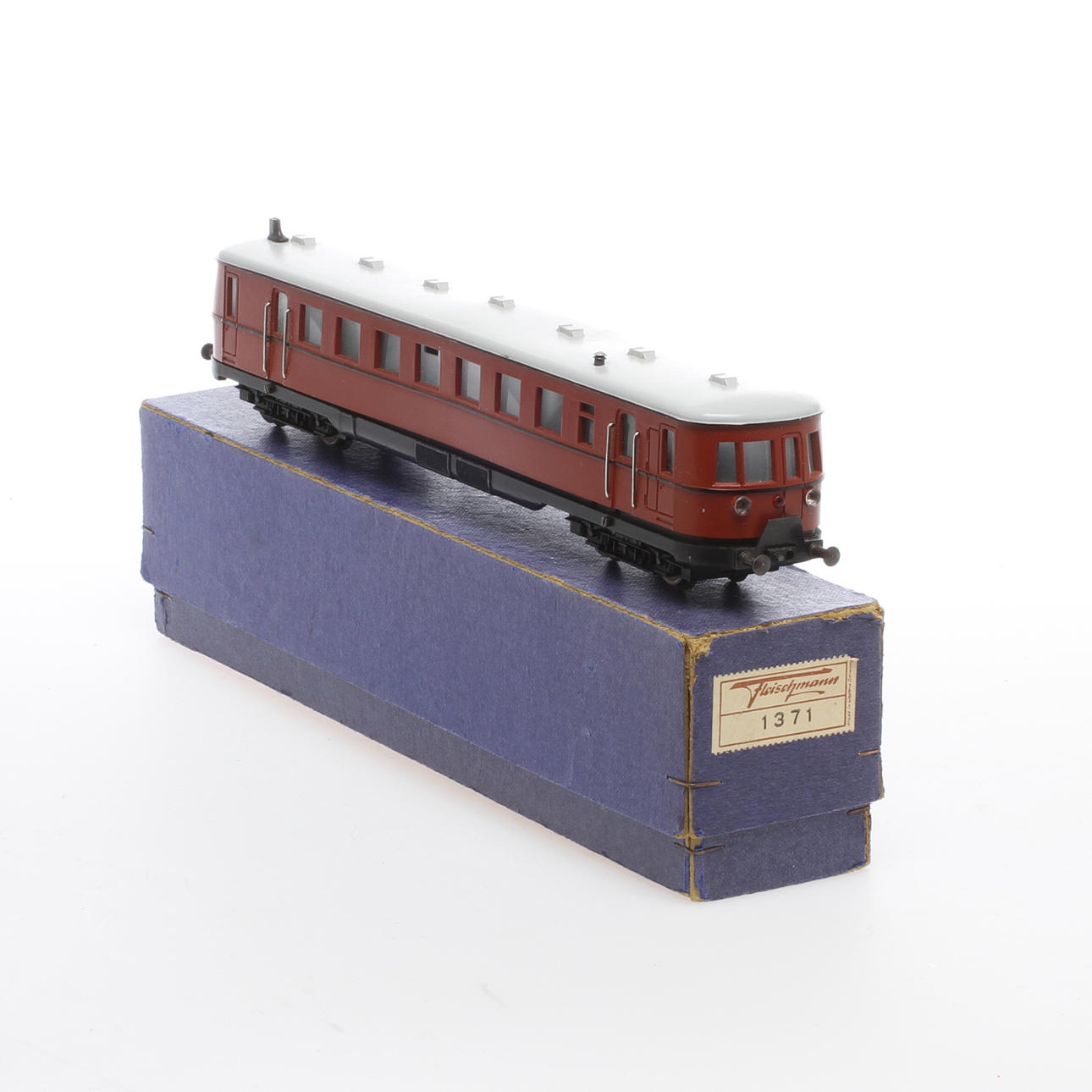 FLEISCHMANN rälsbuss 1371 i originalkartong.