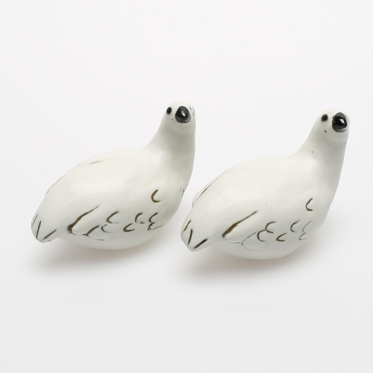 FIGURINER (2), stengods, ripor, Henrik Allert, Pentik, Finland.