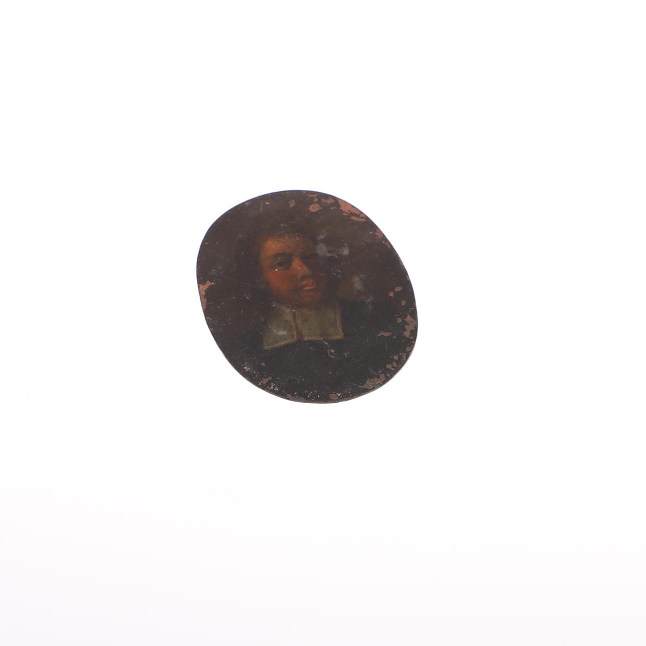 OLJEPORTRÄTT PÅ KOPPAR, 1700-TAL.