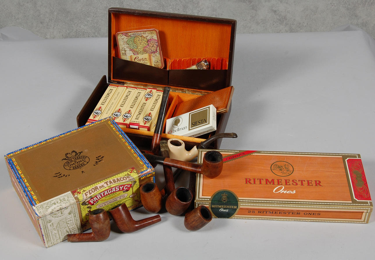 PARTI CIGARRER, PIPOR.