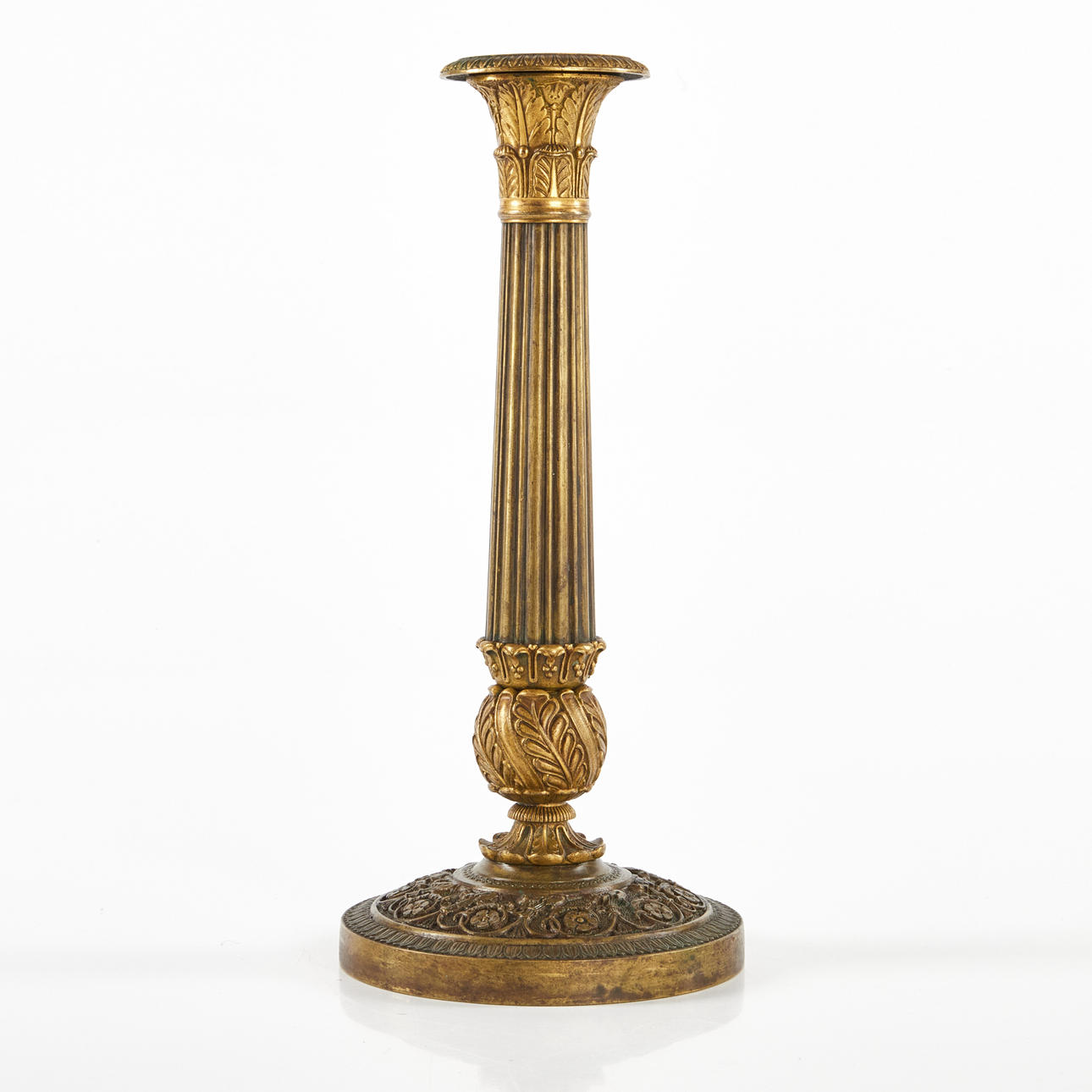 LJUSSTAKE, brons, empire.