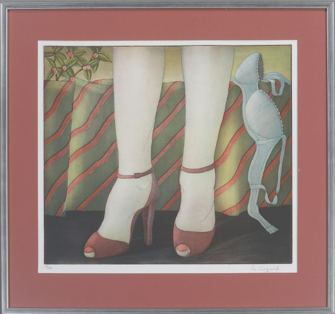 BO GRANQVIST. lithograph, signed, numbered 49/100.