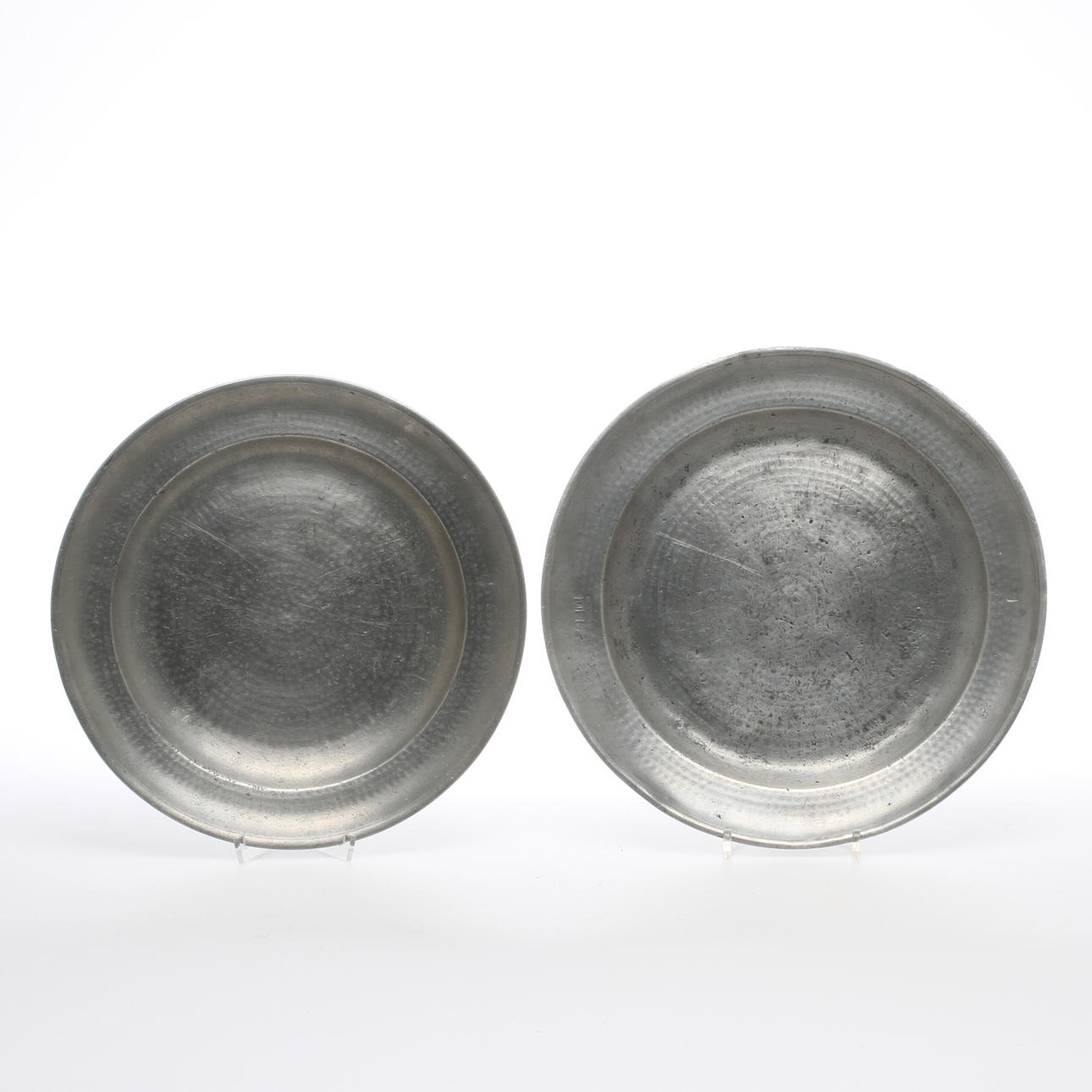 FAT, 2 st, tenn, J G Ryman samt Lars Berg, 1700-tal.