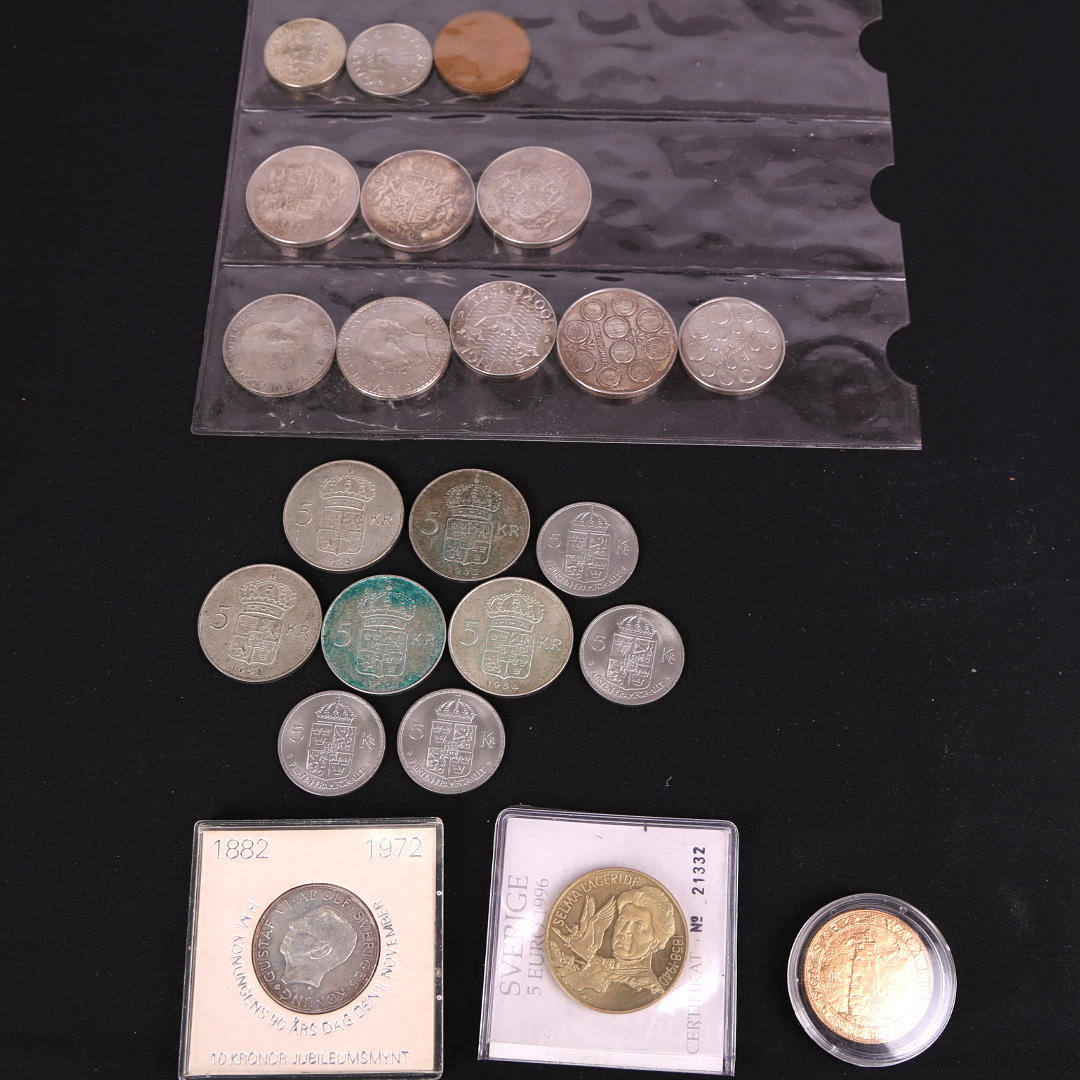 MYNTSAMLING Sverige.