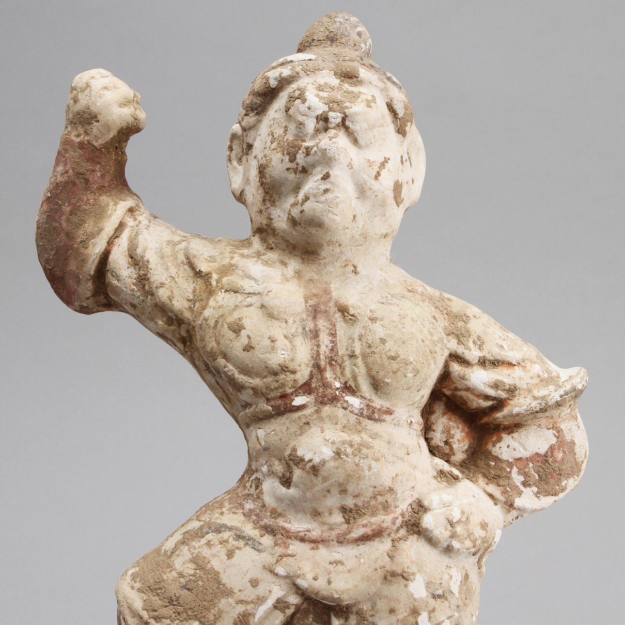 FIGUR, lergods, Kina, sannolikt Tang.