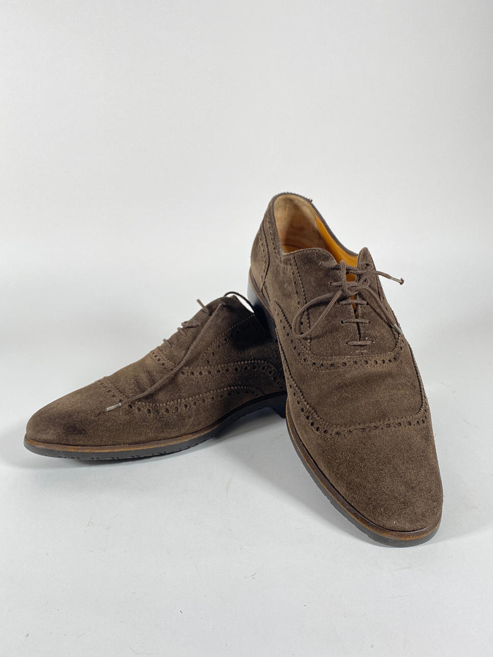 HERMES. HERRESKO I MØRKEBRUN RUSKIND. nr. 43.