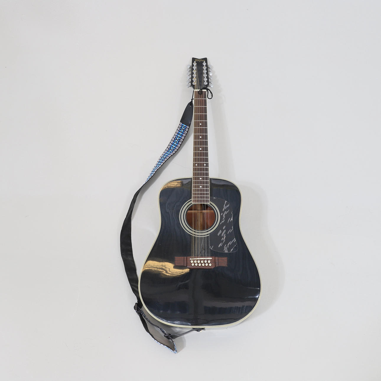 GUITAR, 12-string, acoustic, Washburn.