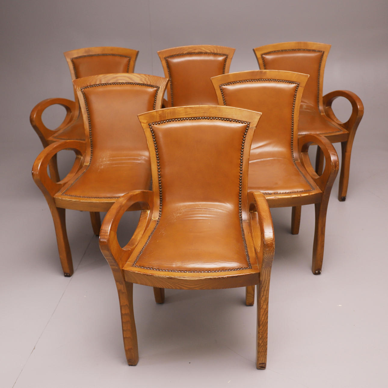 6 STOLAR GAMLA ARANDA GRILL RESTAURANG.