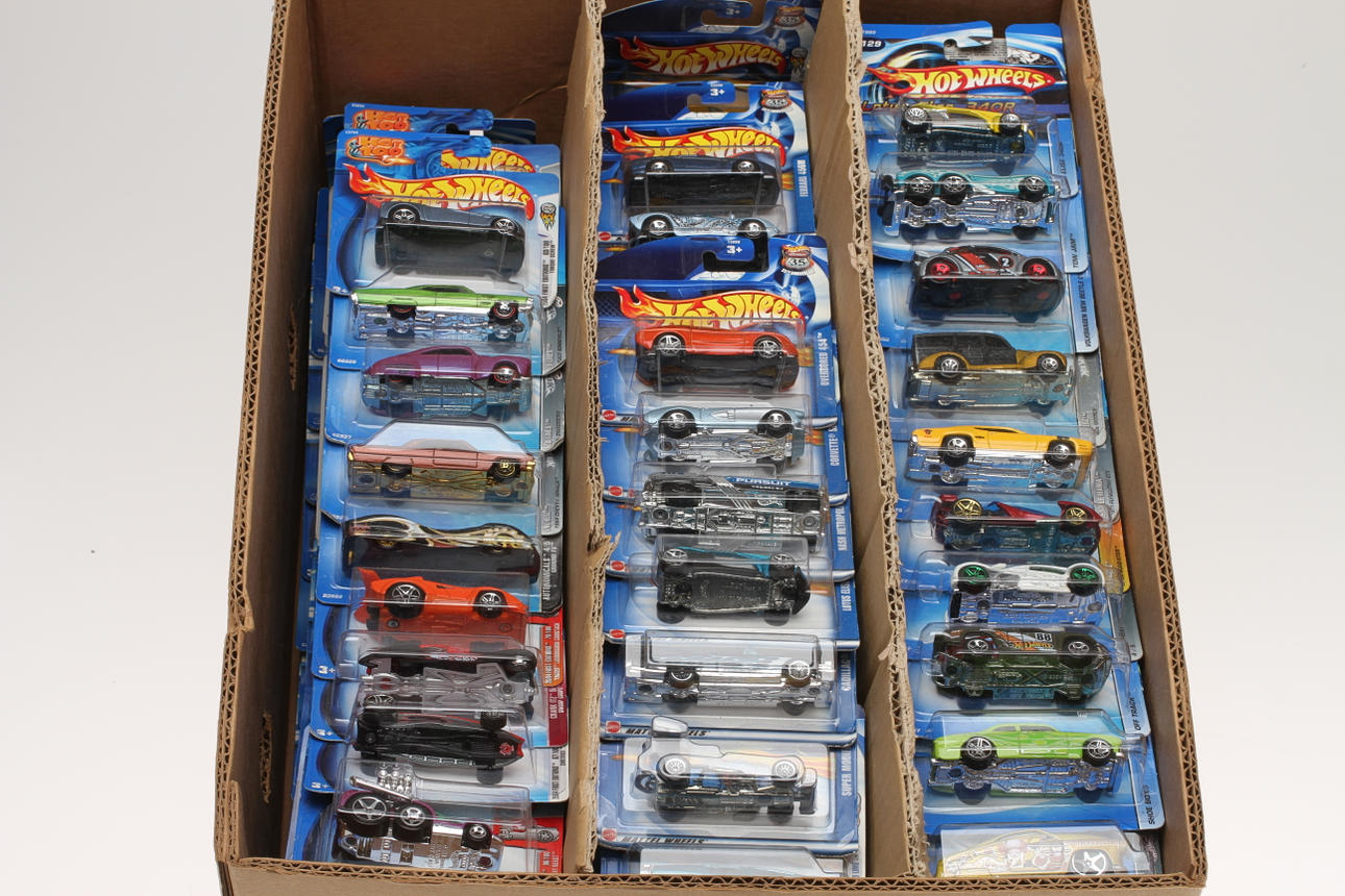 MODELLBILAR HOT WHEELS, MATTEL, 150 stycken.