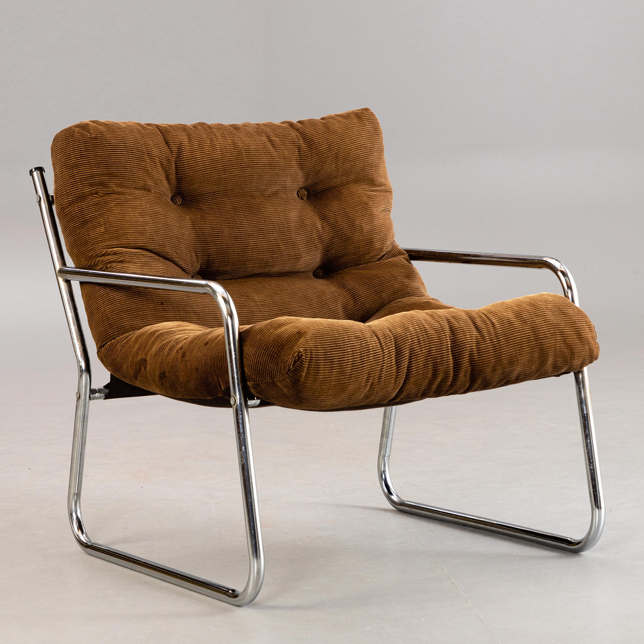 Cord fåtölj, 1970-tal.