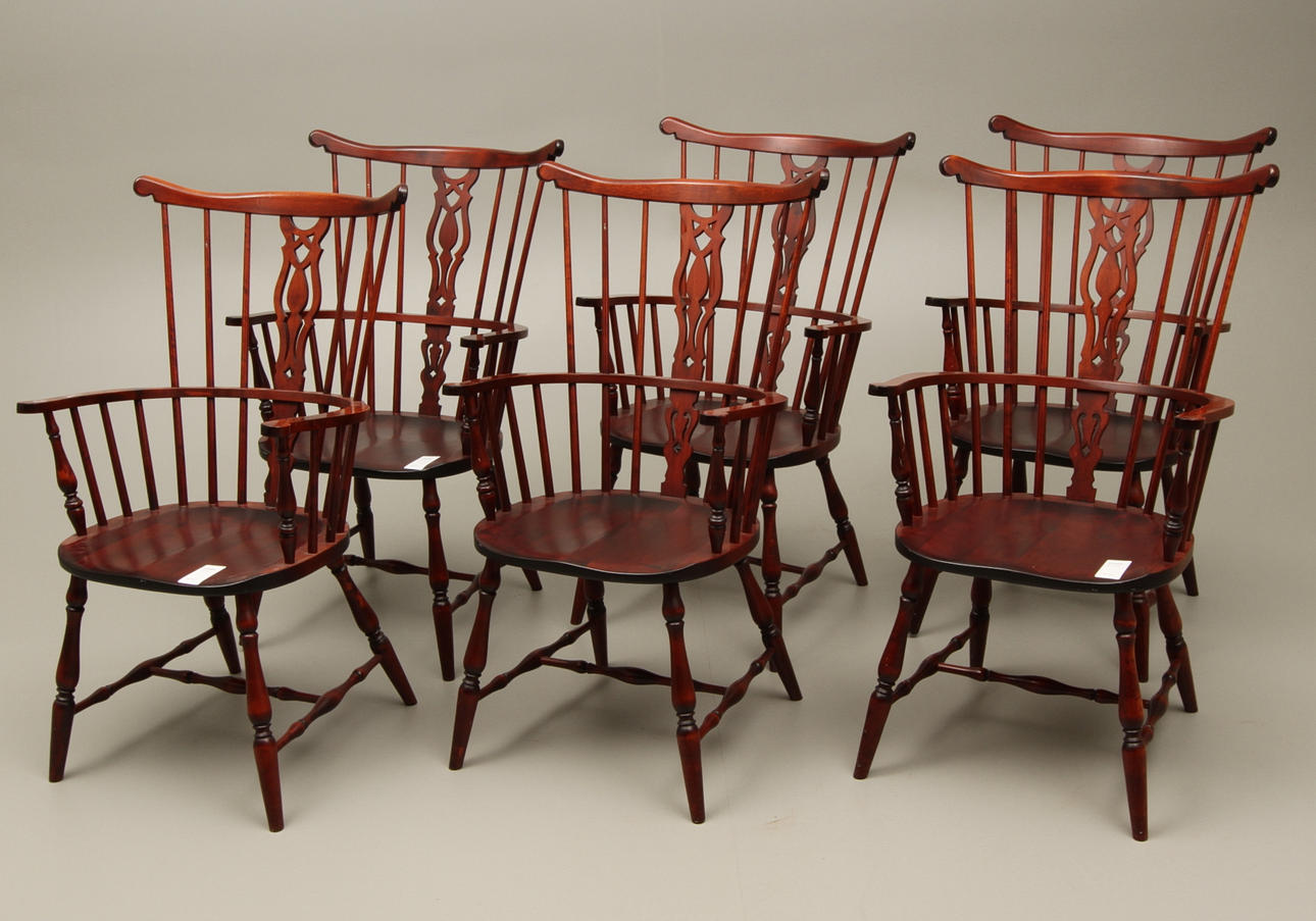WINDSORSTOLAR, 6 st, Gemla.