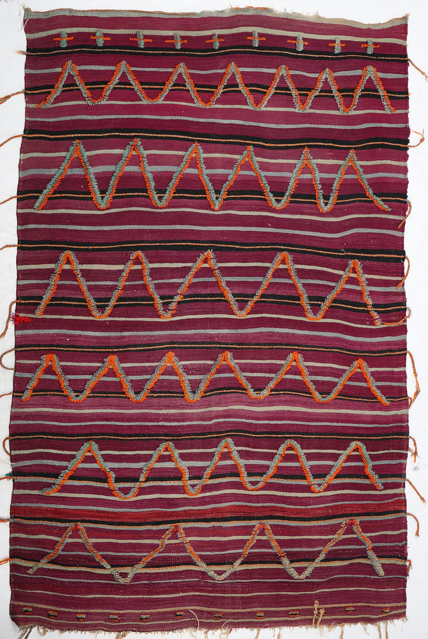 Carpet, seminatic, Morocco, approx. 150x230.