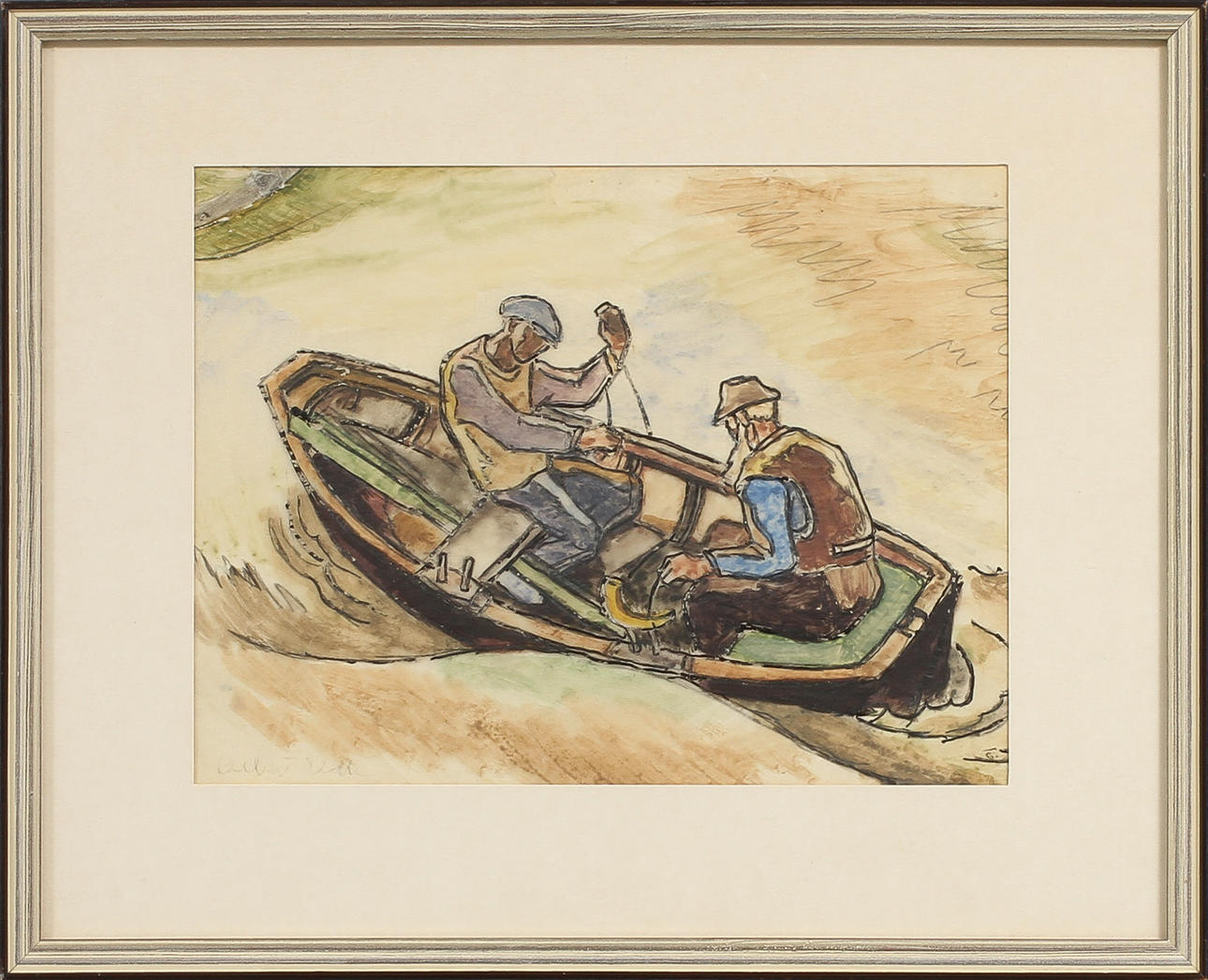 ALBERT ELDH. Blandteknik. 4 st.