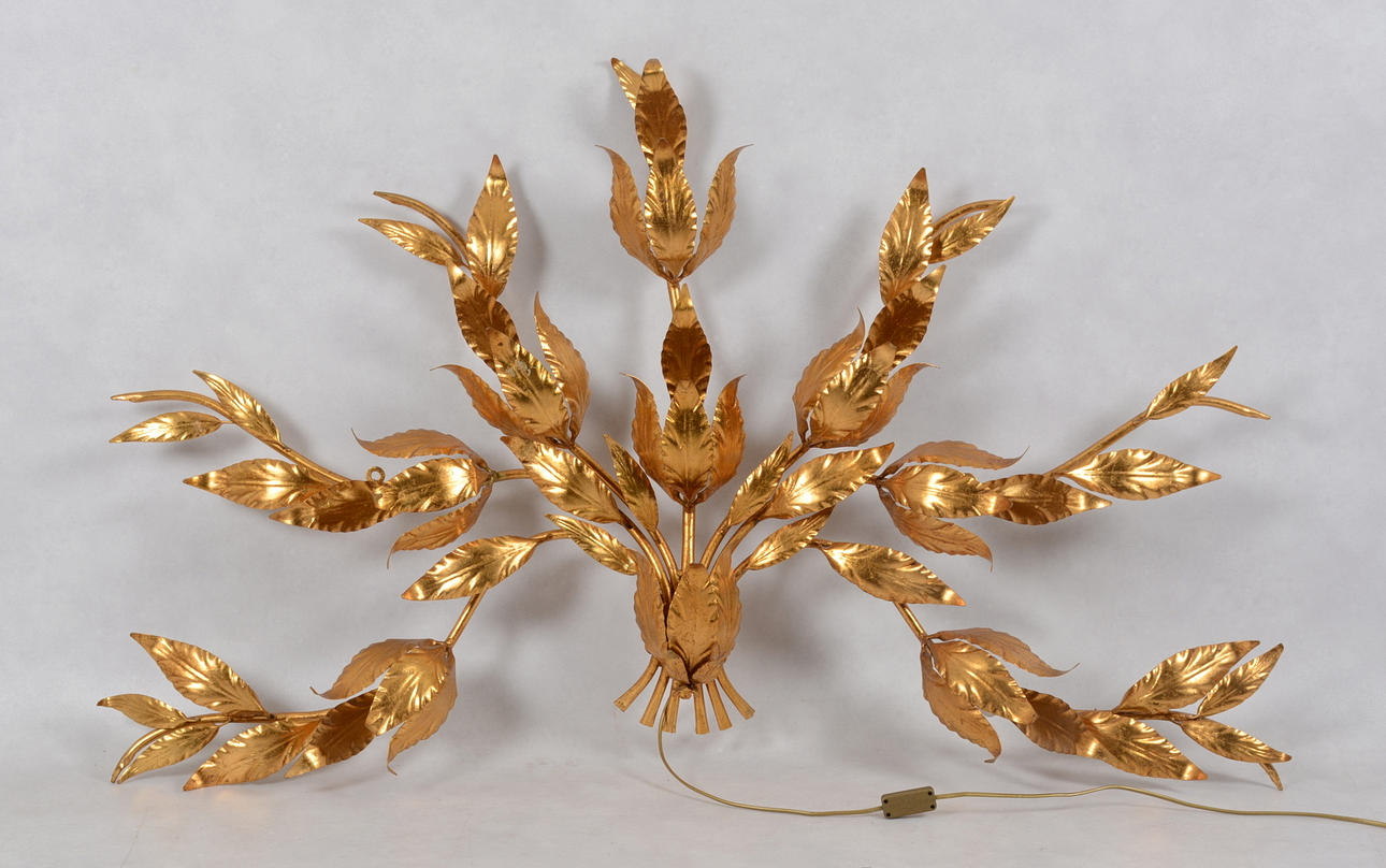 VÄGGBELYSNING, för 9 st ljuspunkter, 1900-tal.