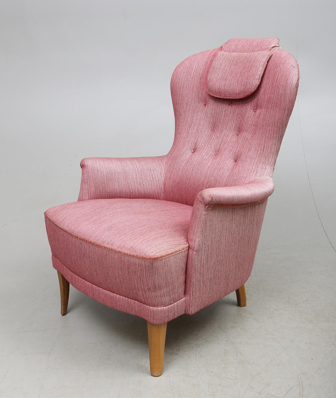 FÅTÖLJ, "Farmor", Carl Malmsten, 1900-talets andra hälft.