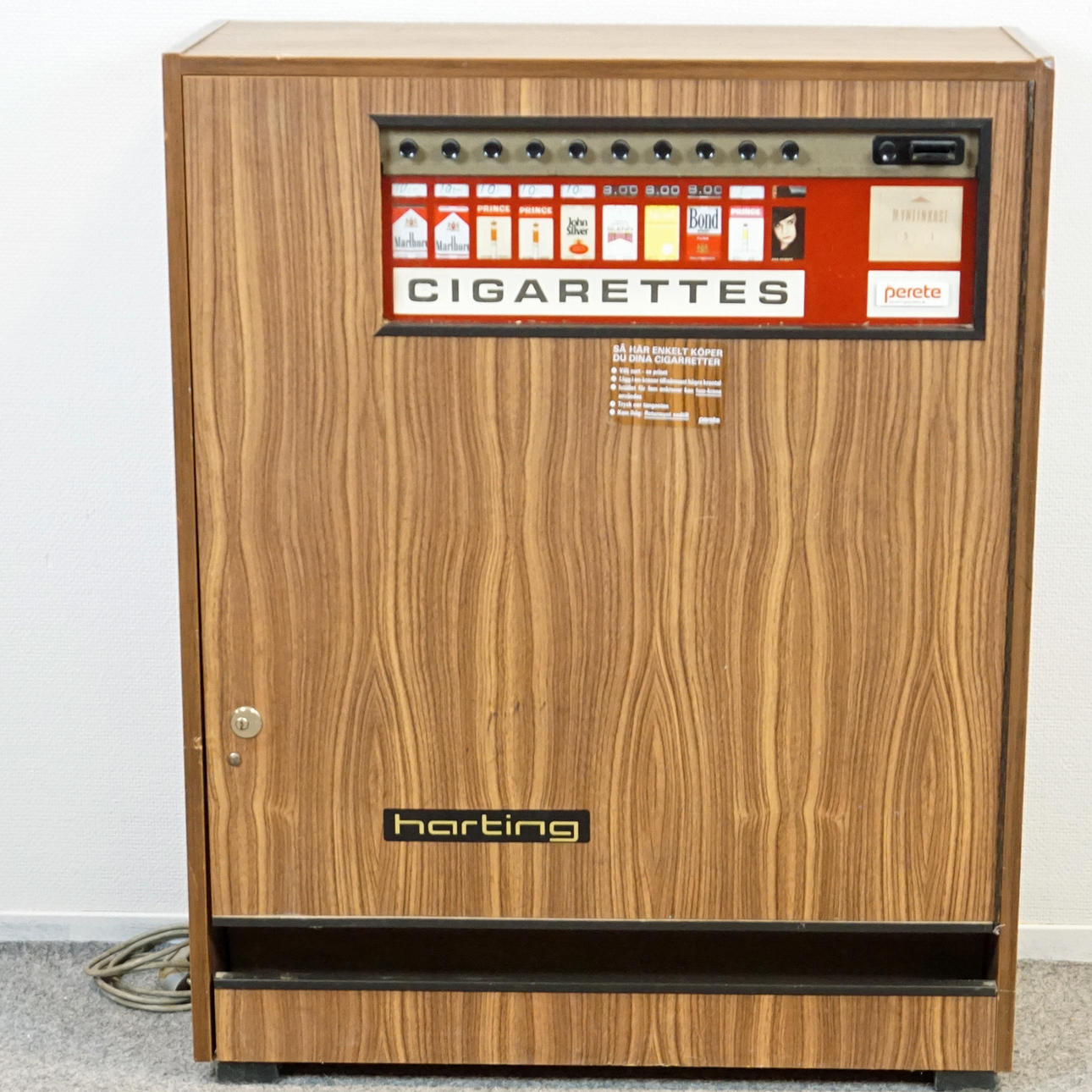 ZIGARETTENMASCHINE, Wilhelm Harting Espelkamp.