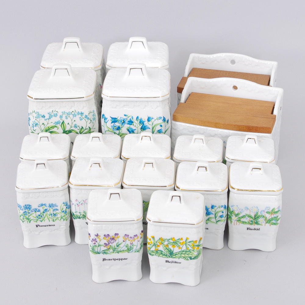 KRYDDBURKAR, "Mormors kryddhylla".