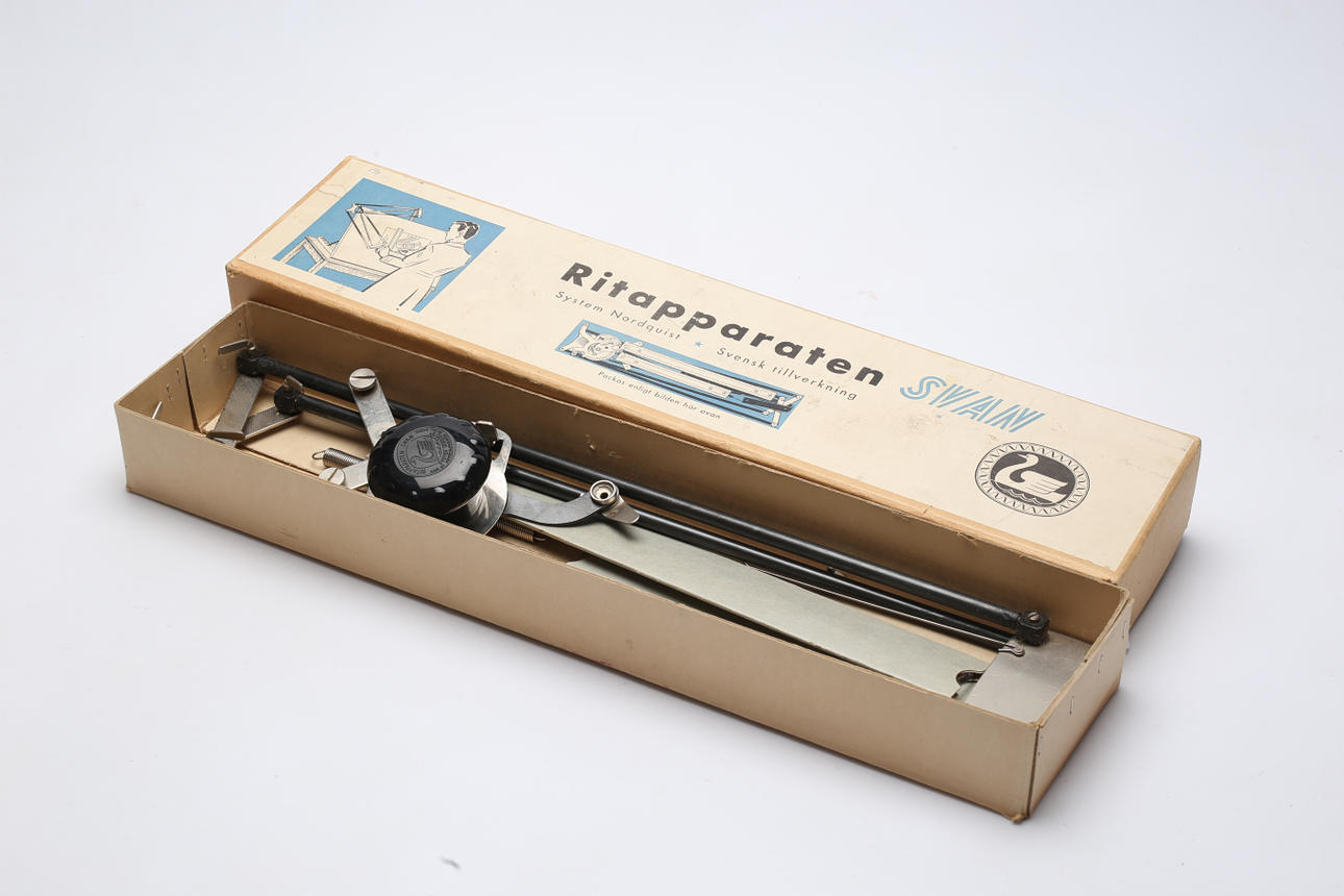 DRAWING TOOLS, Drawing device Svan, System Nordquist.