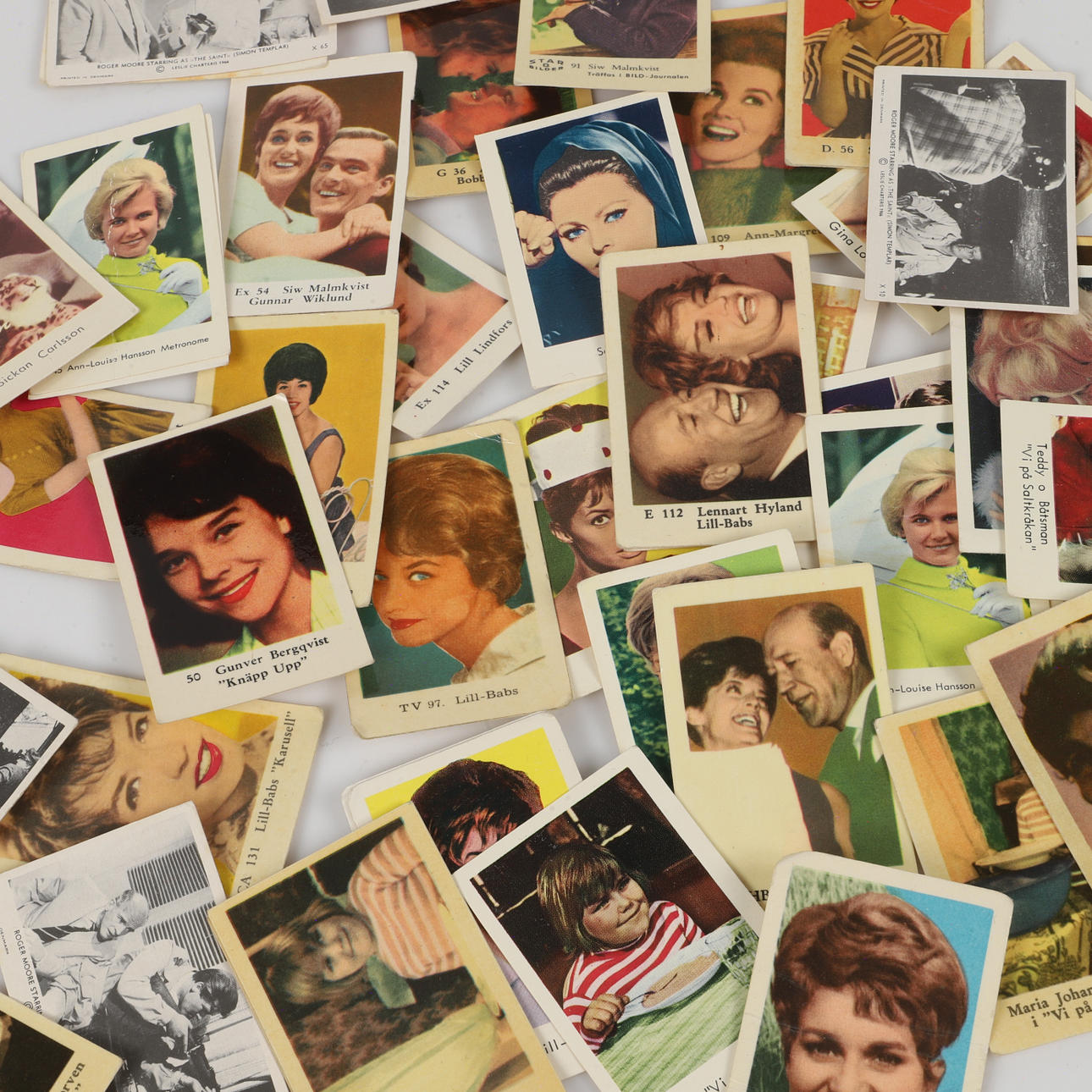 IDOLBILDER, sk. filmisar, 1950-60-tal.