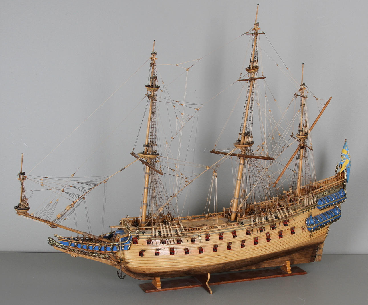 FARTYGSMODELL, Regalskeppet Wasa.