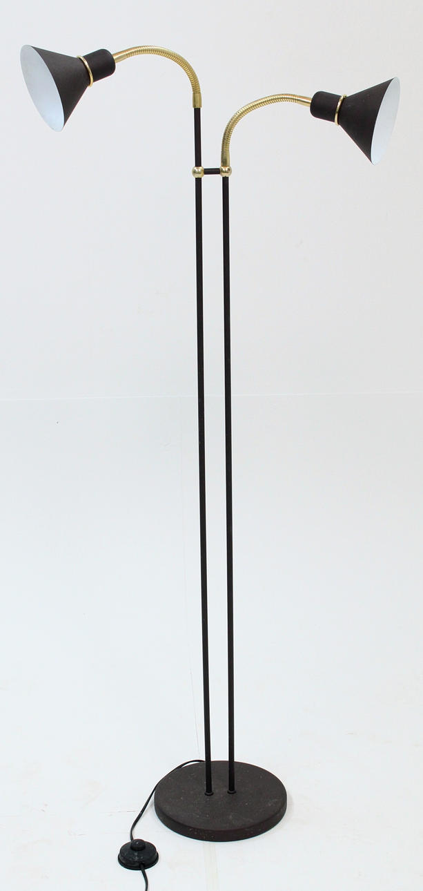 GOLVLAMPA, metall Belid.