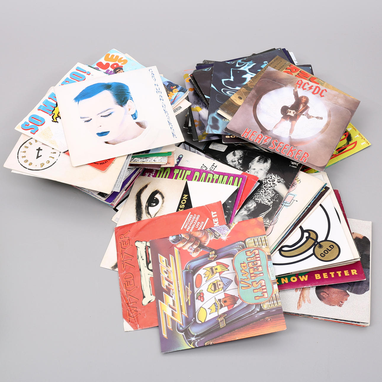 EP RECORDS/SINGLES, approx. 100, pop/rock, 1980s/90s. Miscellaneous ...